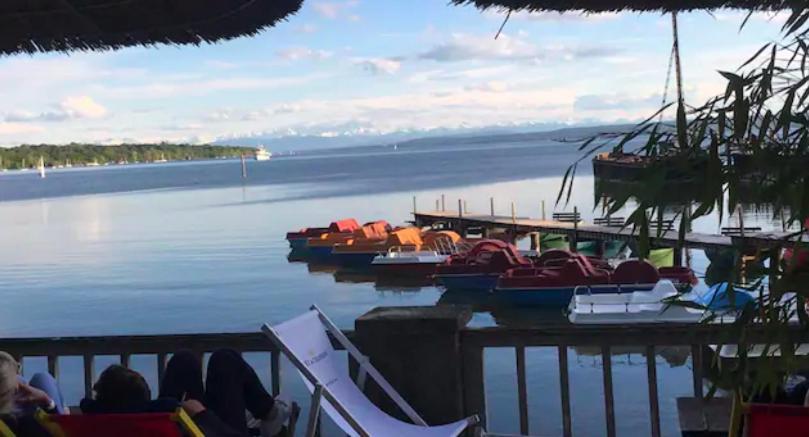 Bed Bike & Breakfast, Zimmer Innerhalb Eines Privathauses Mit Gemeinschaftsbad Inning am Ammersee Exteriér fotografie